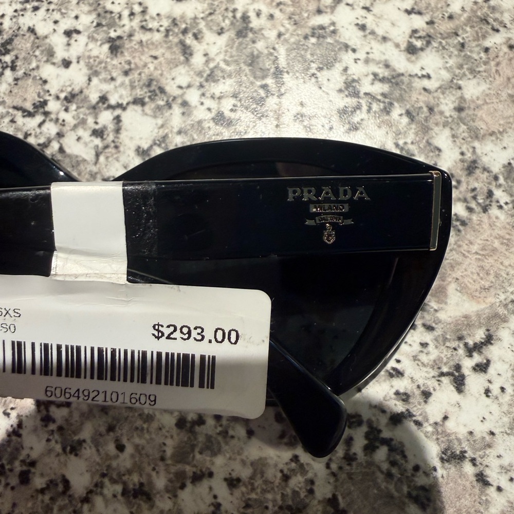 Prada Women's Black Sunglasses - Picture 3 of 5